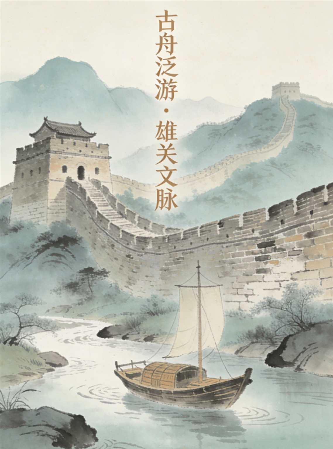古舟泛游·雄关文脉