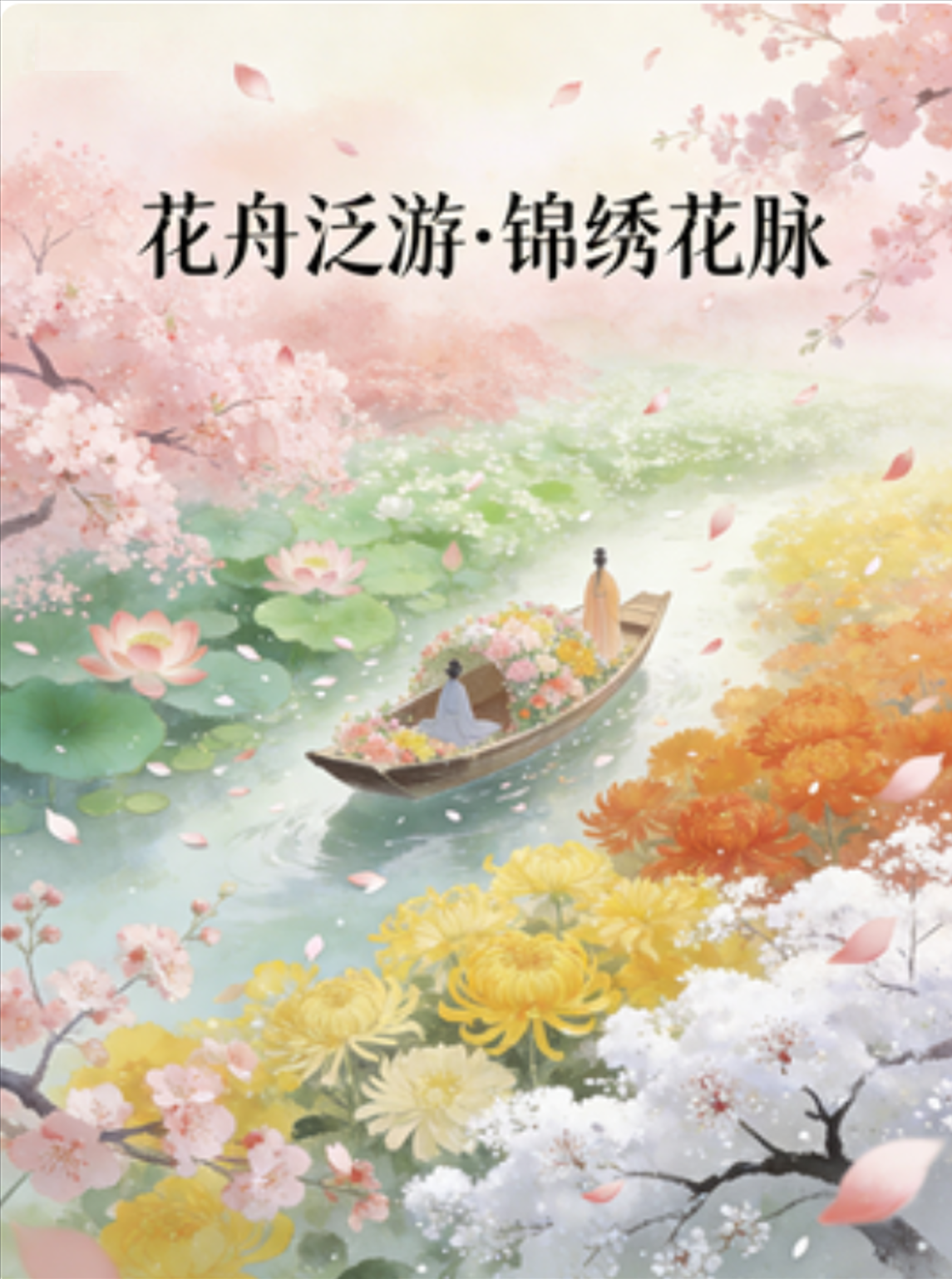 花舟泛游·锦绣花脉